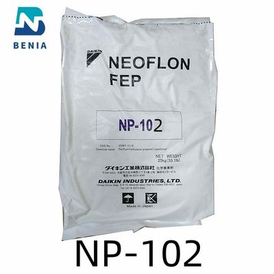 DAIKIN FEPのフッ素樹脂のプラスチックNeoflon NP-102の化学抵抗力がある