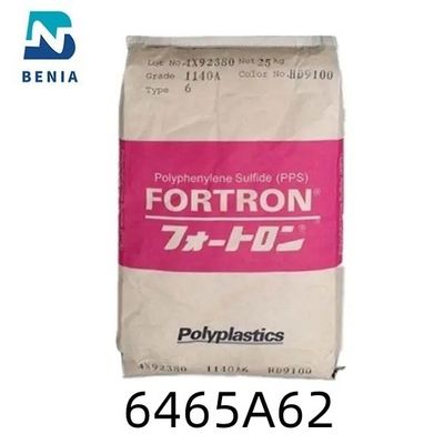 Polyplastics PPS Durafide 6465A62 PolyphenyleneSulfideの樹脂65%ガラス補強されたUL94 V0はすべての色を等級別にする