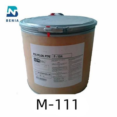在庫のDAIKIN PTFE POLYFLON M-111のポリテトラフルオルエチレンPTFEM-111のバージンの餌の粉すべての色