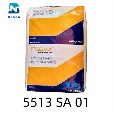 Arkema Pebax 5513 SA 01の熱可塑性のエラストマーの食糧使用バージンはすべての色を小球形にする
