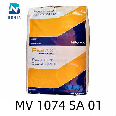 Arkema Pebax MV 1074のSA 01の熱可塑性のエラストマーのフィルムの防水バージンはすべての色を小球形にする