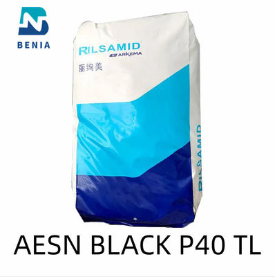 Arkema Rilsamid AESNの黒P40 TL PA12のポリアミドの微粒のエア ブレーキのバージンの餌の粉