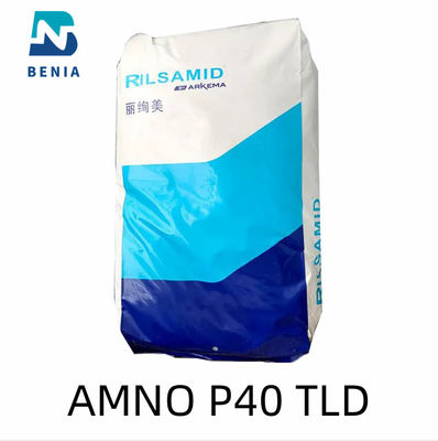 Arkema Rilsamid AMNO P40 TLDのポリアミドの微粒の適用範囲が広い注入された部品のバージンの餌はすべての色を粉にする