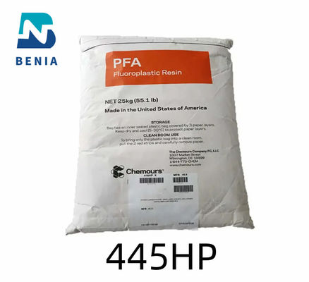デュポント PFA 445HP パーフルーロアルコキシ PFA パイプ内膜のためのフルーロプラスチックの樹脂ペレット形
