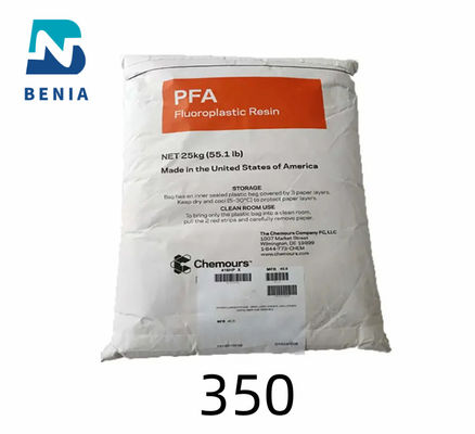 デュポント PFA 350 ペルフルーロアルコキシ PFA ヴァージン型ペレット フィルム用粉末形