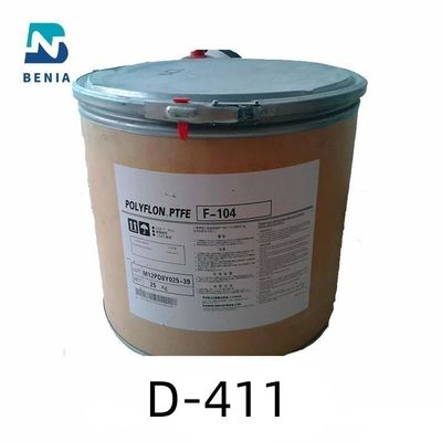 DAIKIN PTFE POLYFLON D-411 ポリテトラフッロエチレン PTFE 新鮮なパレット粉末 ストック全色